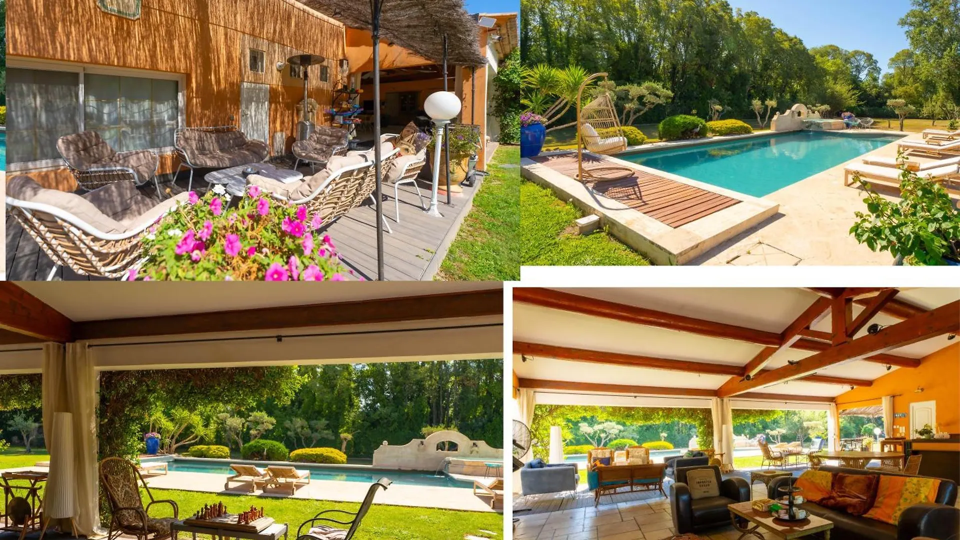 Belle Villa Provencale Et Dependances Dans Un Domaine De 2 Ha Piscine, Sauna, Balneo Grans 0*,